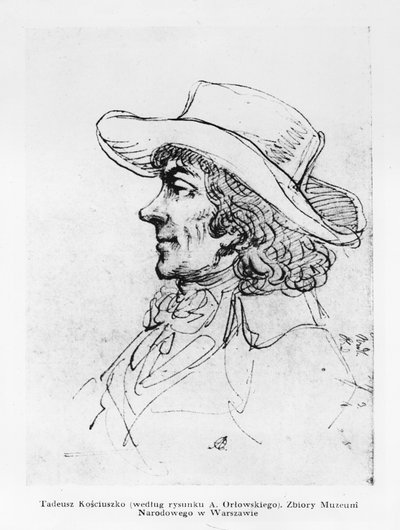 Andrzej Tadeusz Bonawentura Kociuszko بواسطة ألكسندر أوسيبوفيتش أورلوفسكي